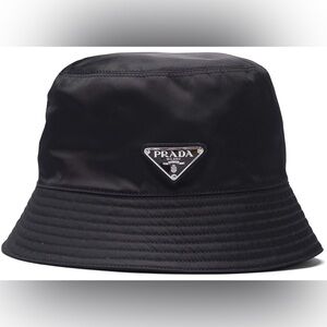 Prada Classic Black Bucket Hat